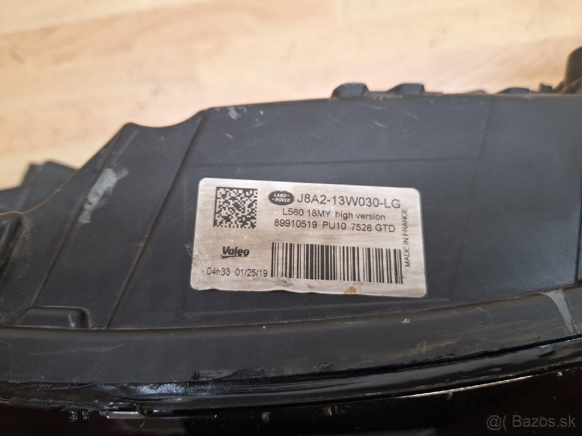 Range rover velar svetlo full led - 6