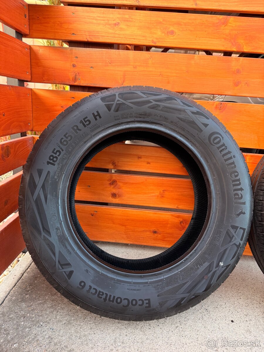 Letné pneumatiky Continental EcoContact 6 185/65 R15 - 6
