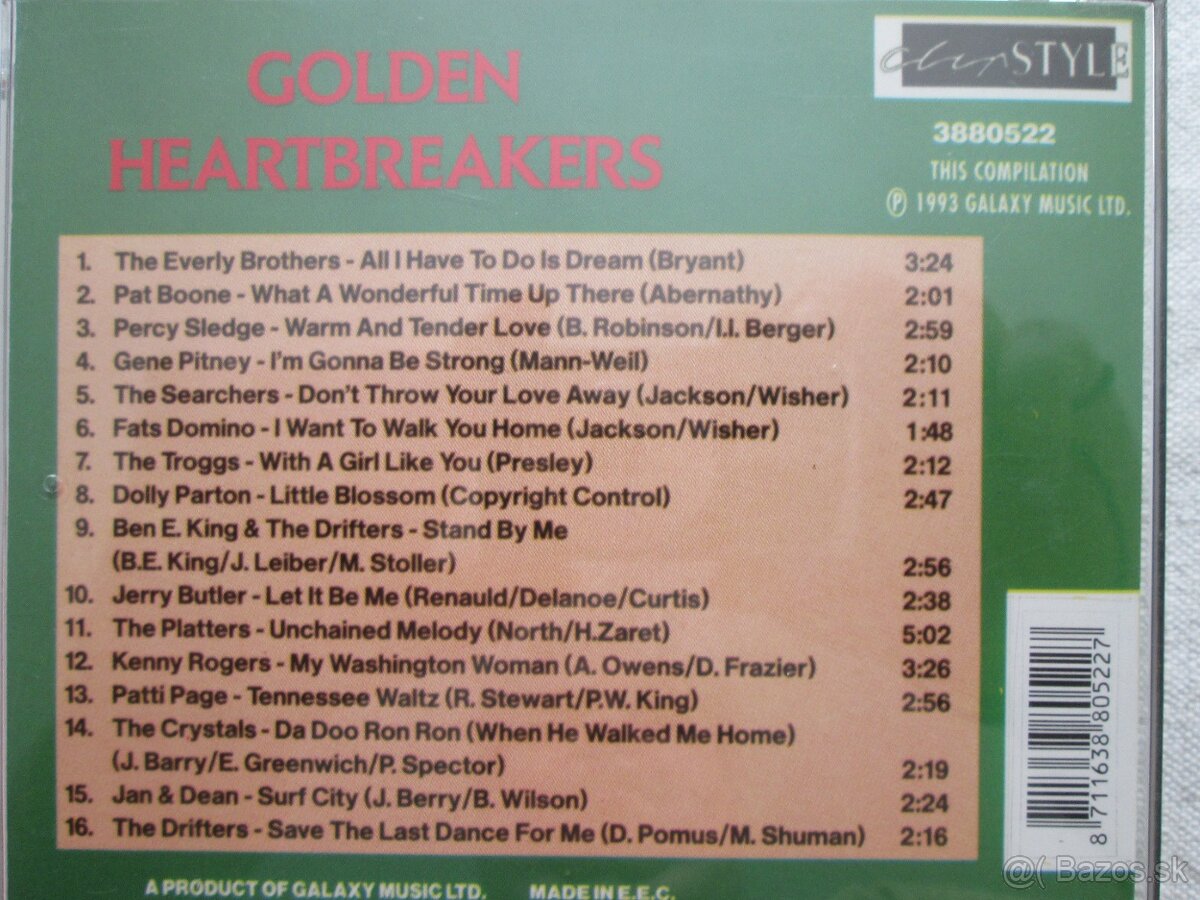oldies pop & rock : compilations (výbery). 20 cd Hits - 6