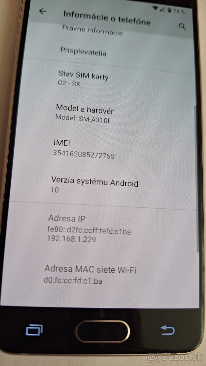 Samsung galaxy A3 2016 android 10 - 6