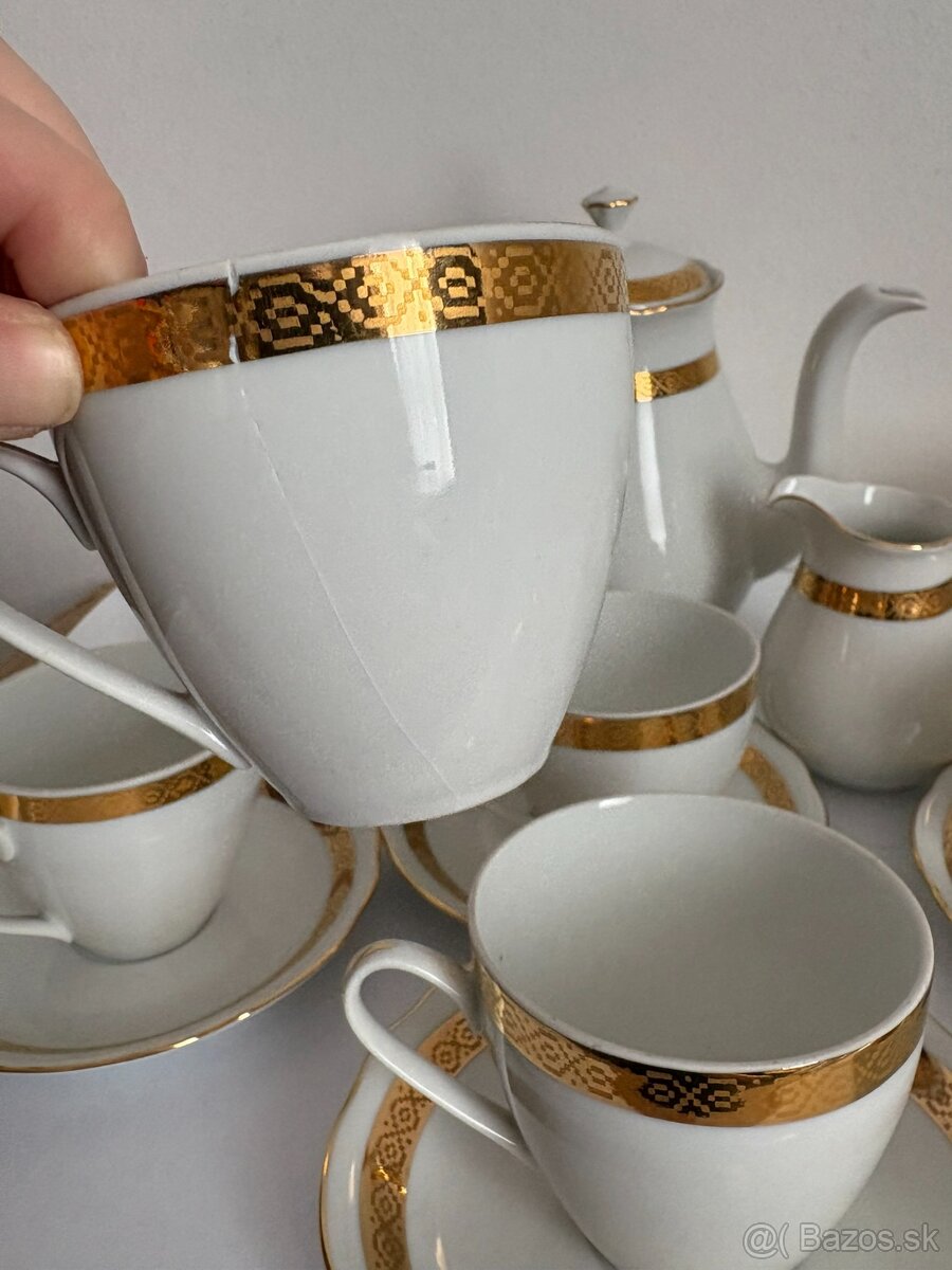 Čajový servis Bohemia Made in Czechoslovakia - 6