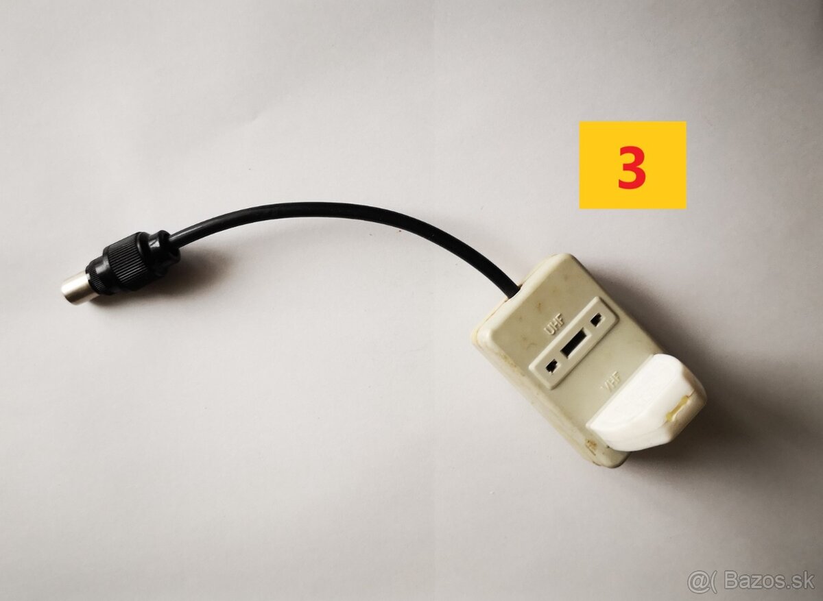 Televízna zásuvka účastnícka, káble prepojovacie a koncovky. - 6