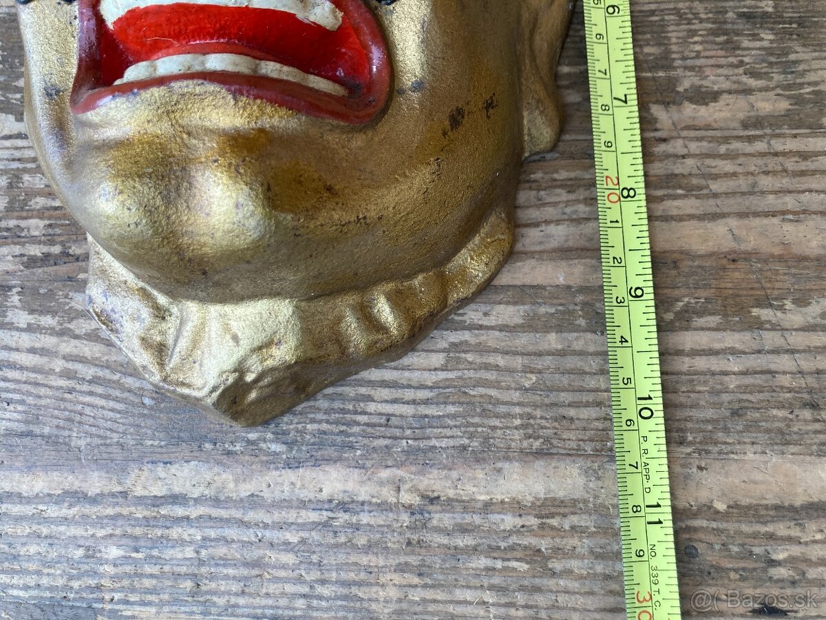 Stará litinová maska - 6