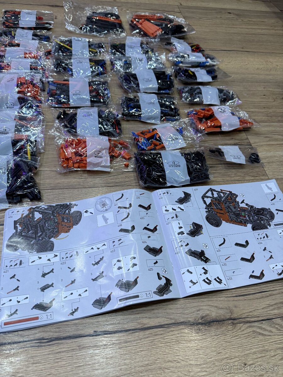 lego technic jeep auta - 6