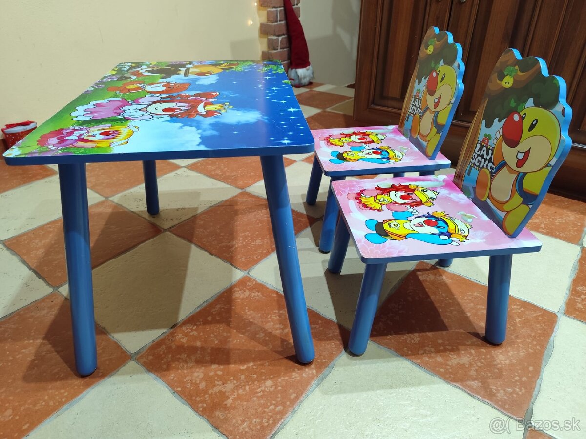 Detský stolík so stoličkami - 6