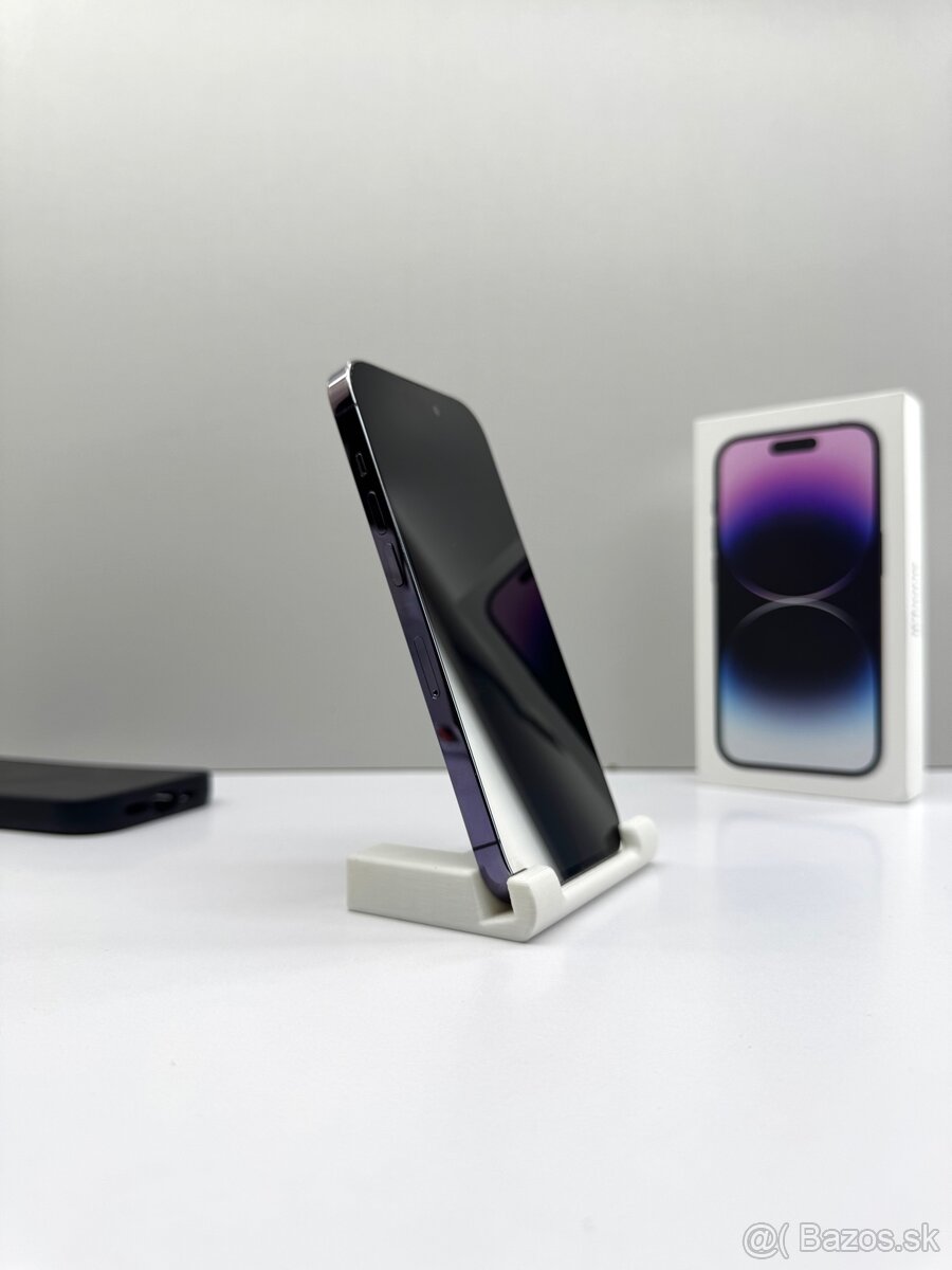 iPhone 14 PRO 256GB DEEP PURPLE TOP STAV ORIGINÁL - 6