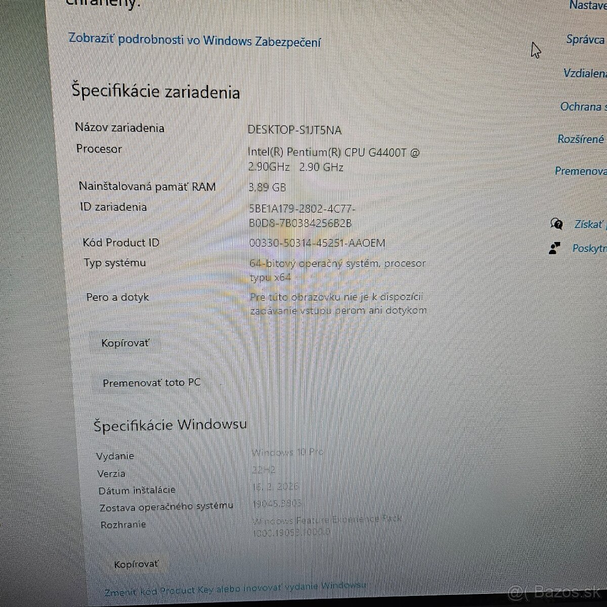 Predám kancelárske zostavy DELL a LENOVO - 6