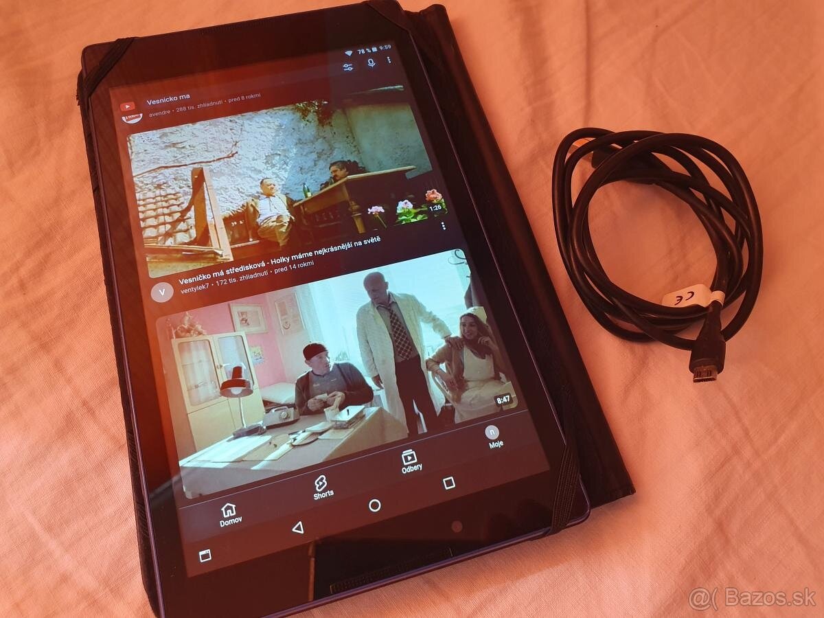 tablet Lenovo Tab 3 8" + puzdro, nab. kábel - 6