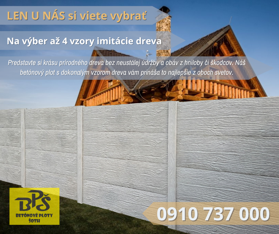 BETÓNOVÉ PLOTY (výroba - predaj - montáž) - 6