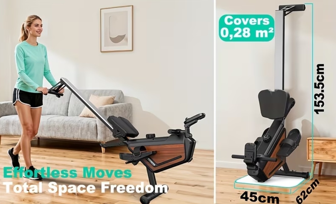 Veslovací trenažér - veslovací stroj - 6