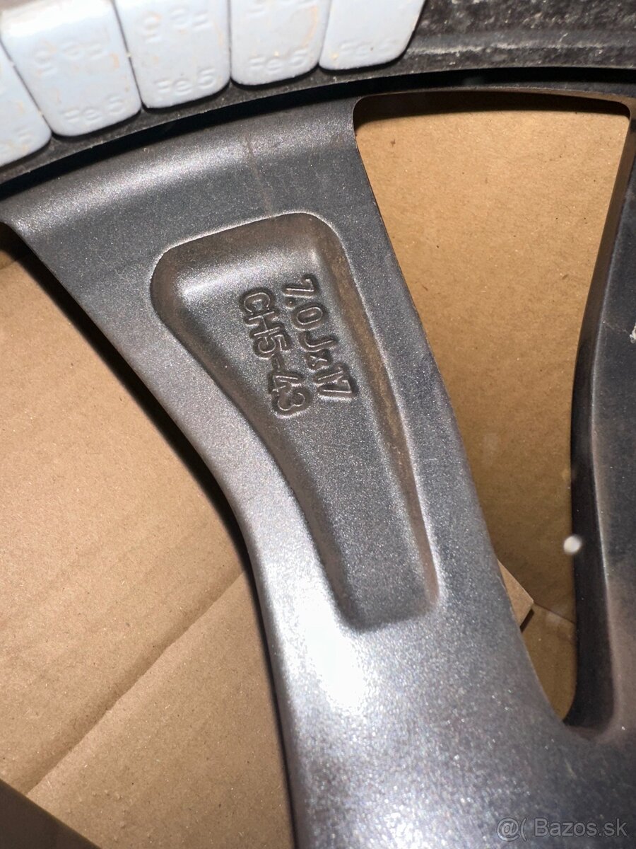 Hliníkové disky 17” - 6