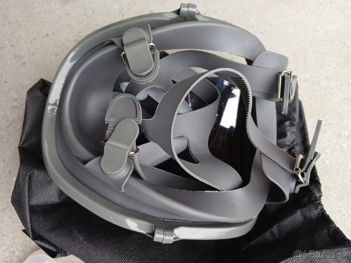 Celotvárová maska 3M + filtre - 6