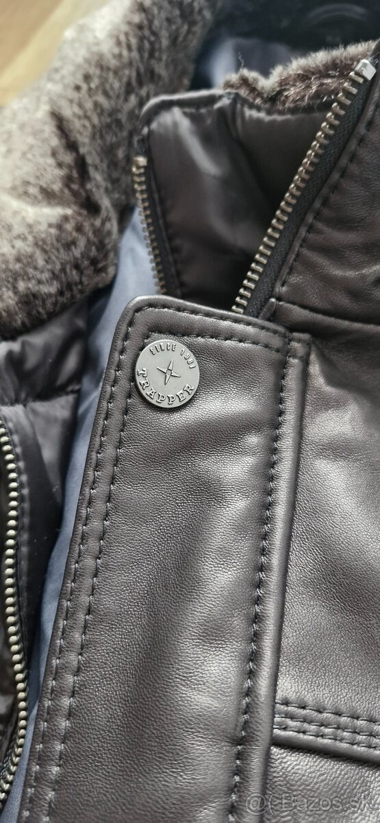 Original kožená bunda Trapper - 6