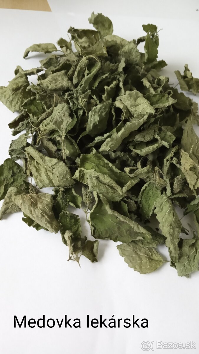 Sušené bylinky/sypaný čaj/korenie - 6