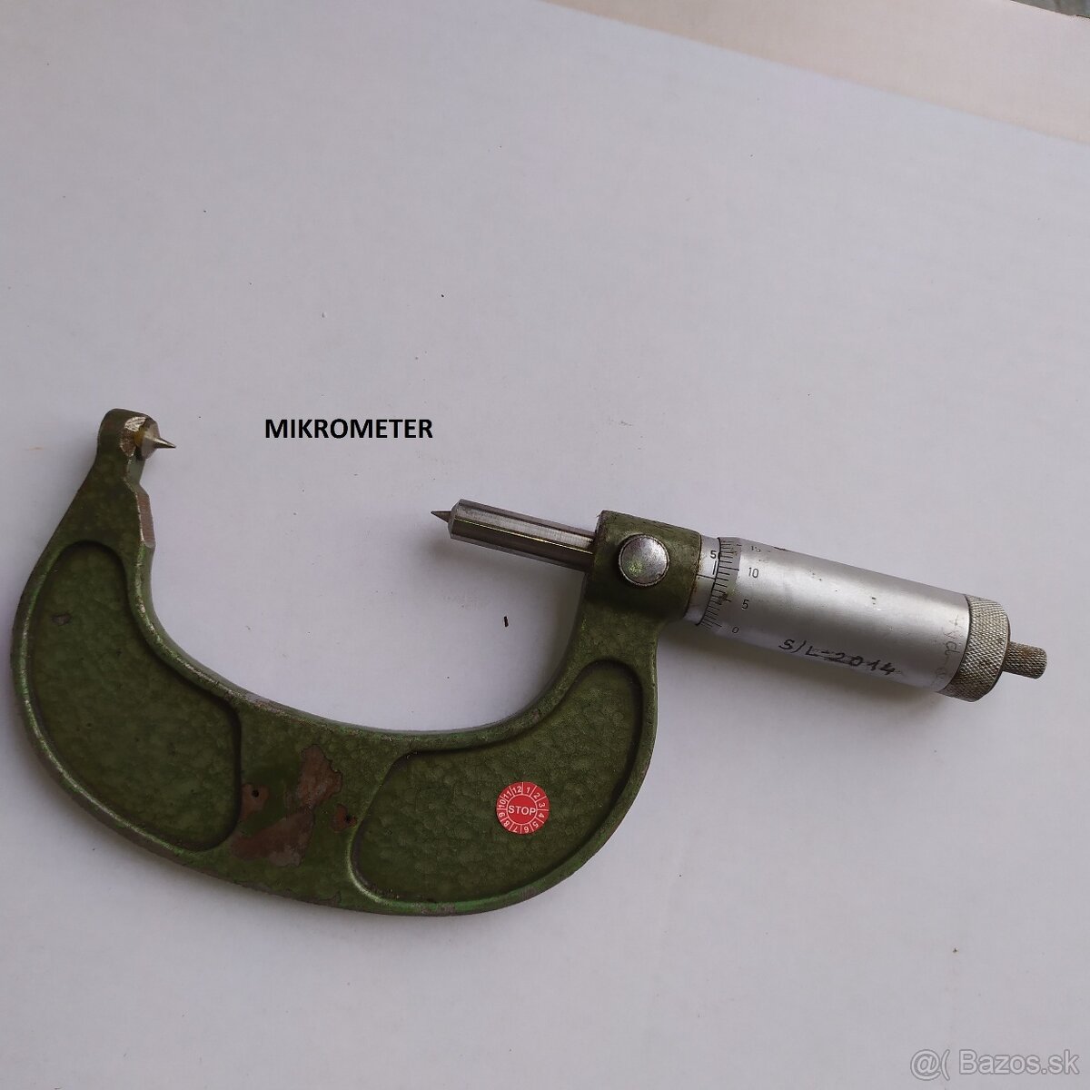 Mikrometre, dutinomer, hĺbkomer, - 6