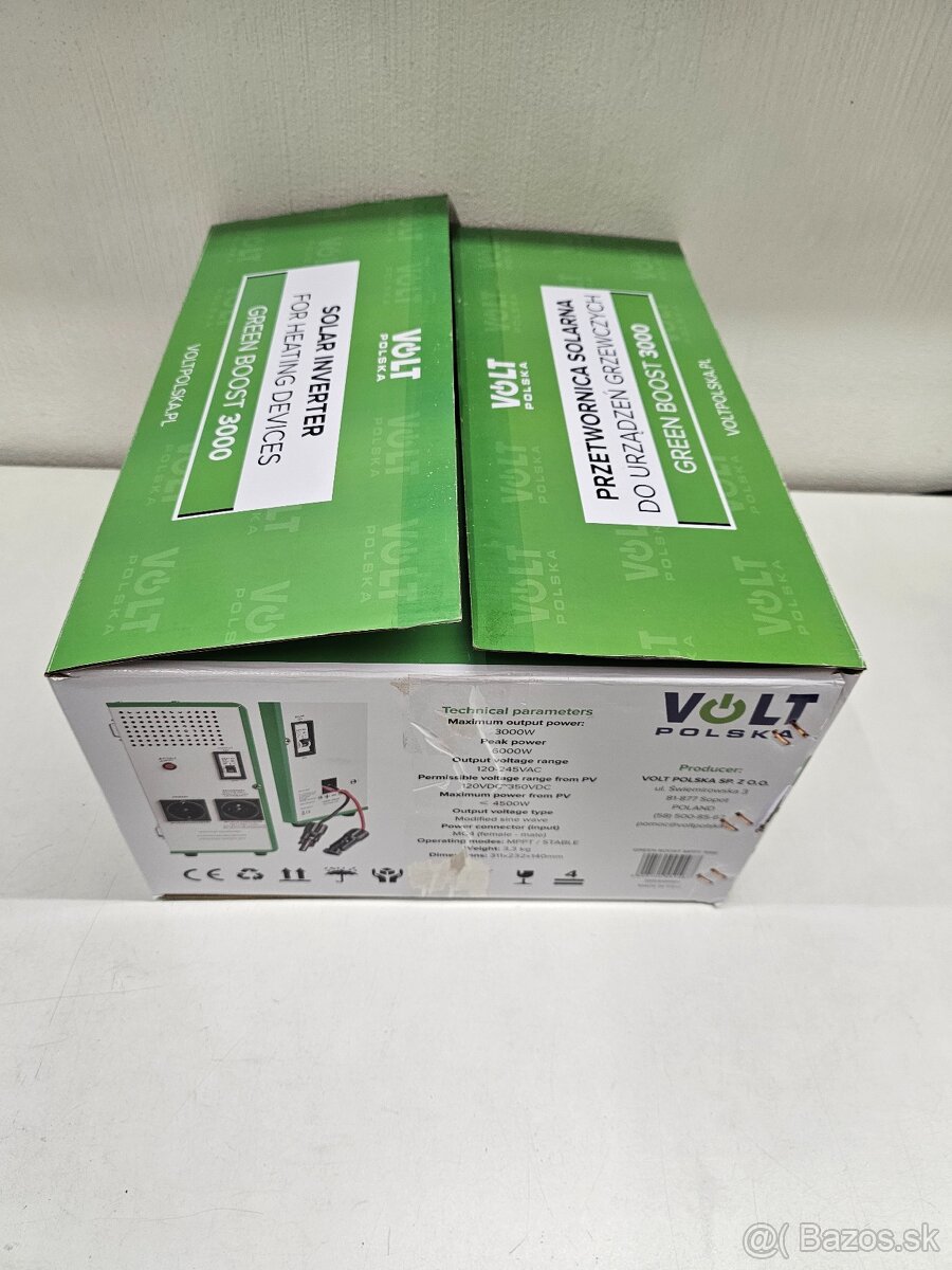 Solárny regulátor volt green boost mppt 3000 - 6