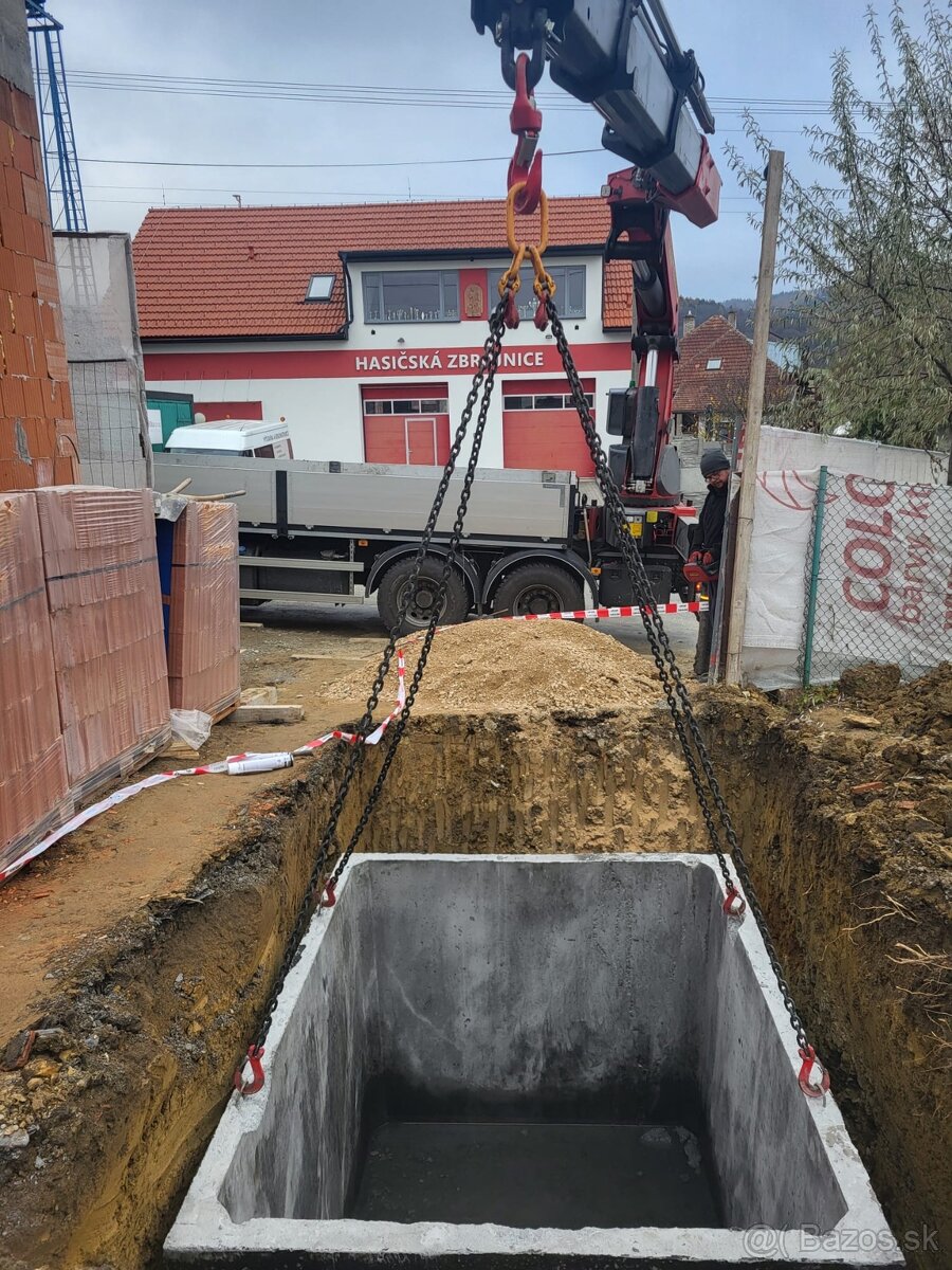 Betónové žumpa alebo dažďovú vodu Banska Bystrica Výrobca - 6