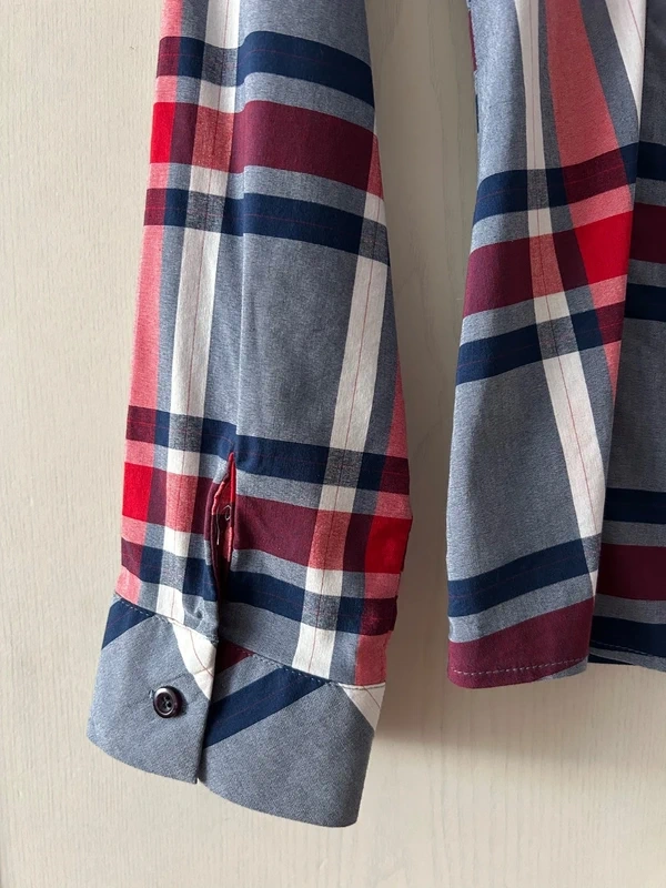 Dámska kockovaná košeľa - 6