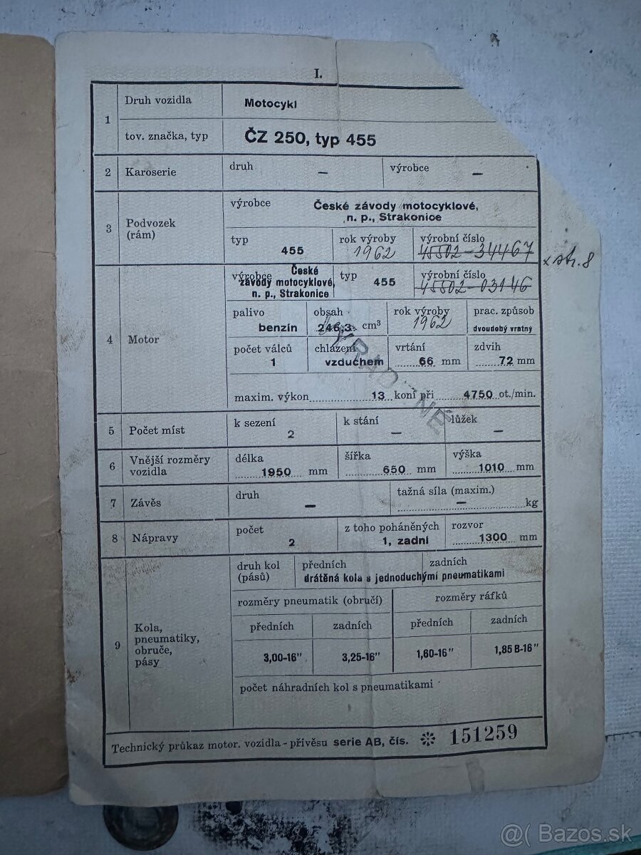 Jawa 250 typ. 455 - 6