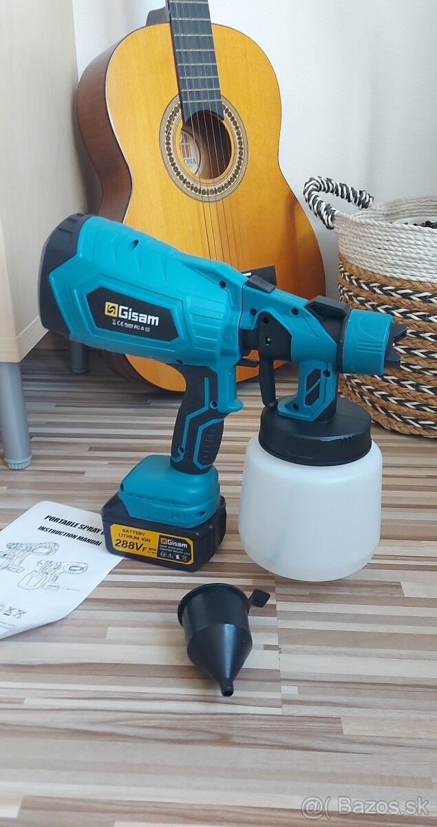 Striekacia Aku pištoľ, pre batériu Makita 18V,tryska-NEW. - 6