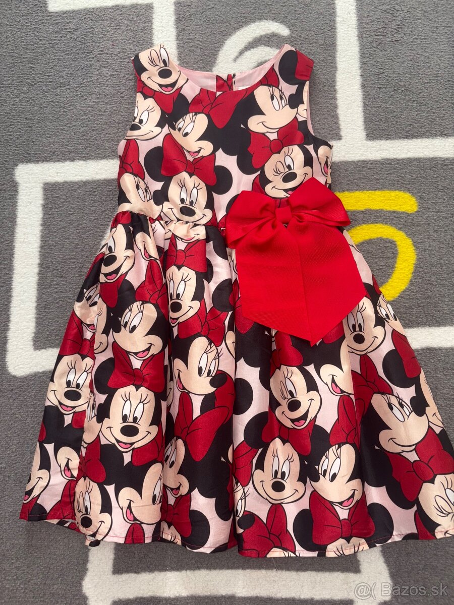 Šaty H&M Minnie v.128 top stav - 6