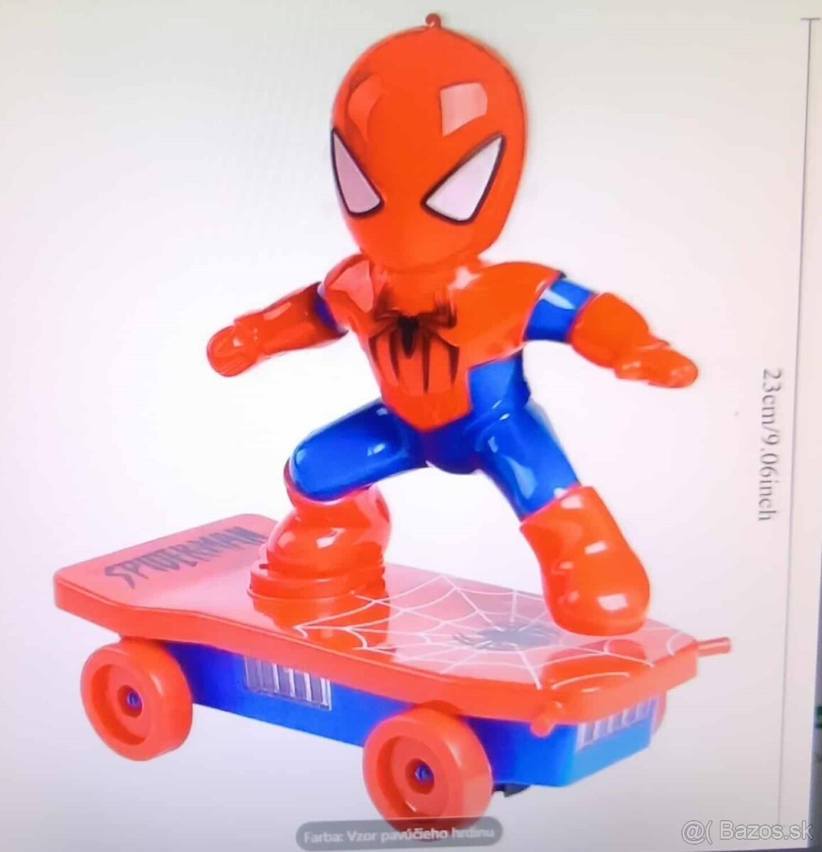Spiderman na elektrickom Skateboarde - 6