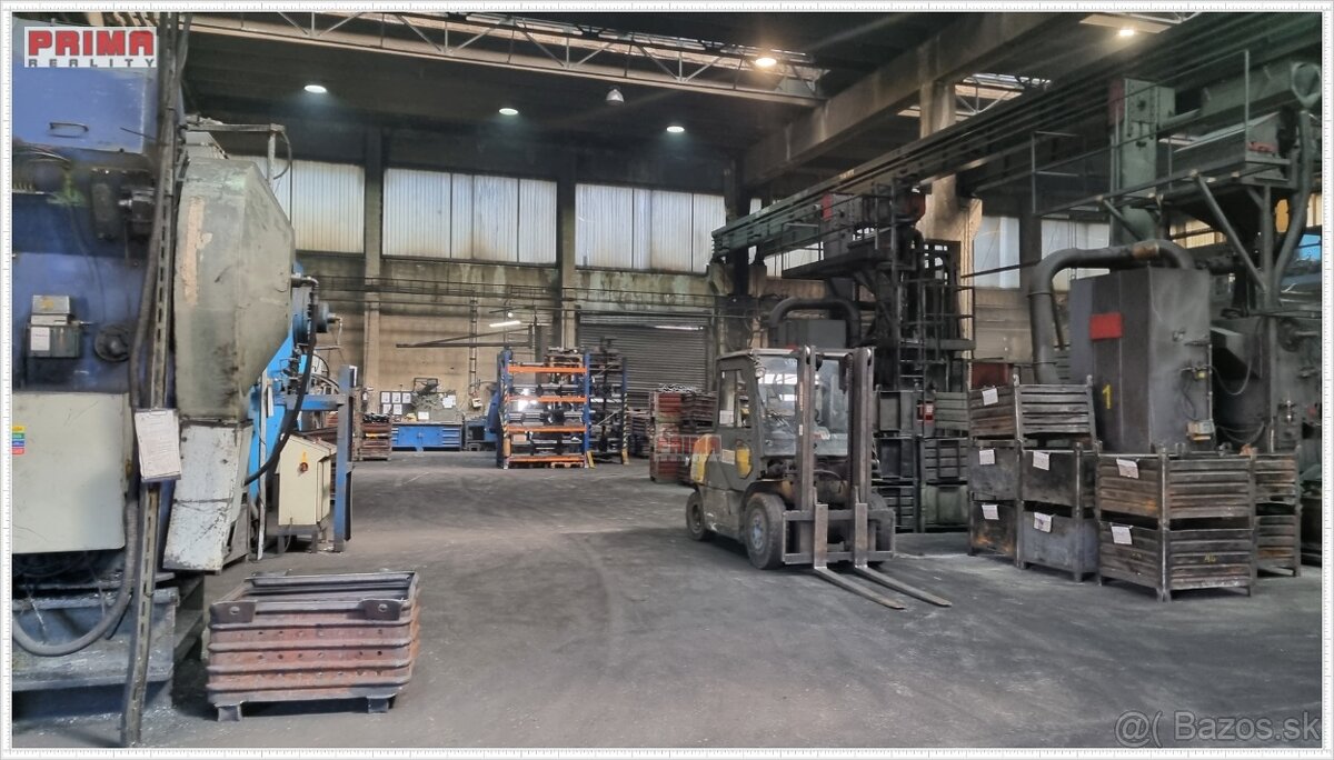 ID 2811 Predaj: Priemyselný objekt – výrobná hala 3. 077 m2 - 6