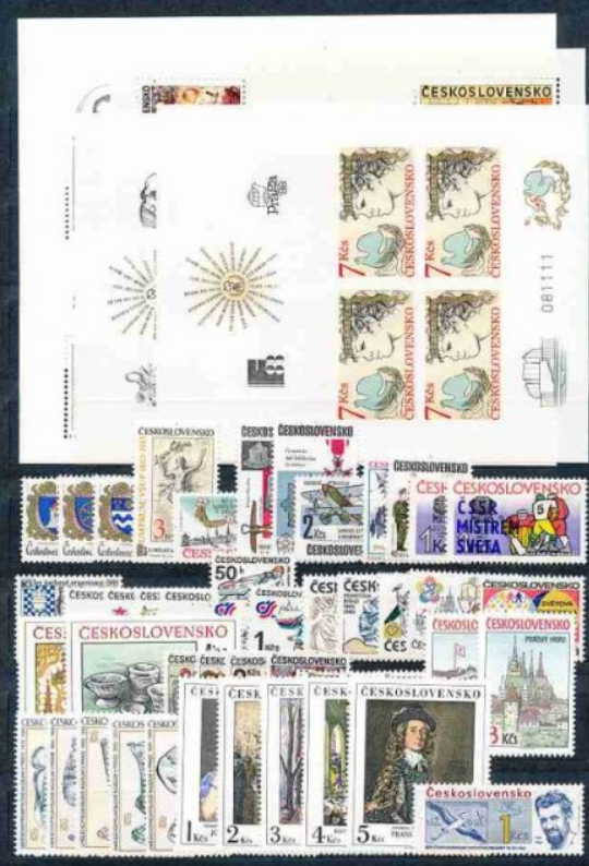 Známky Československa II: 1980-1992 - 6