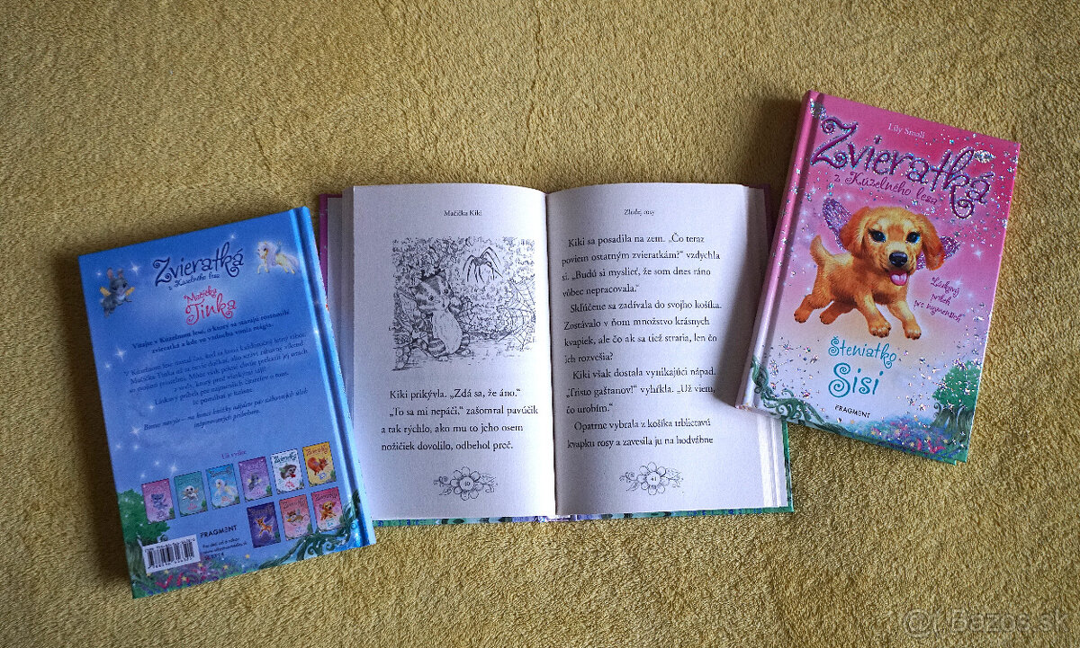 Set 3 kníh Zvieratká z kúzelného lesa - 6