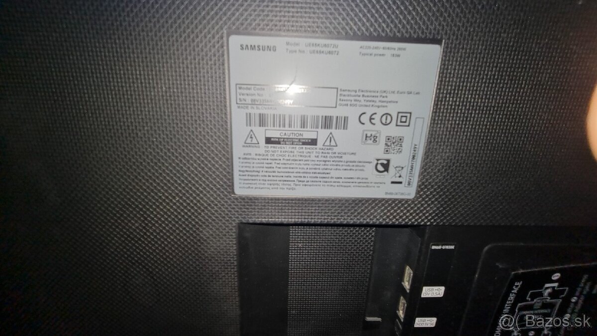 Predám Smart TV Samsung 65" - 6