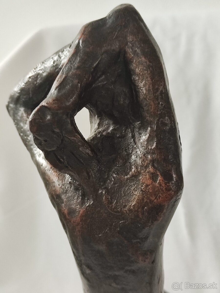 Socha Akt - značeno Veszprémi - 6