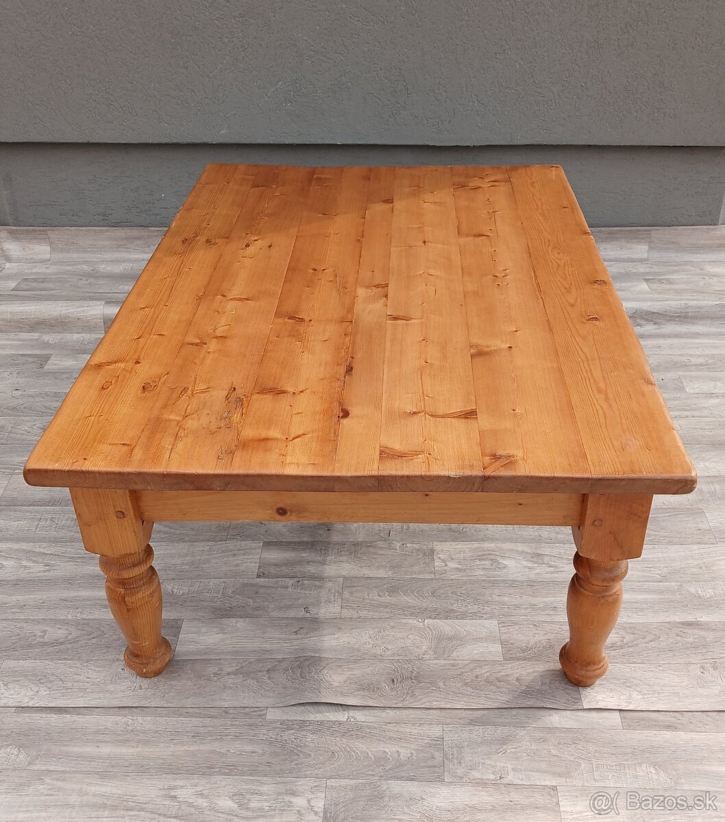 Stolík konferenčný smrekový. - 6