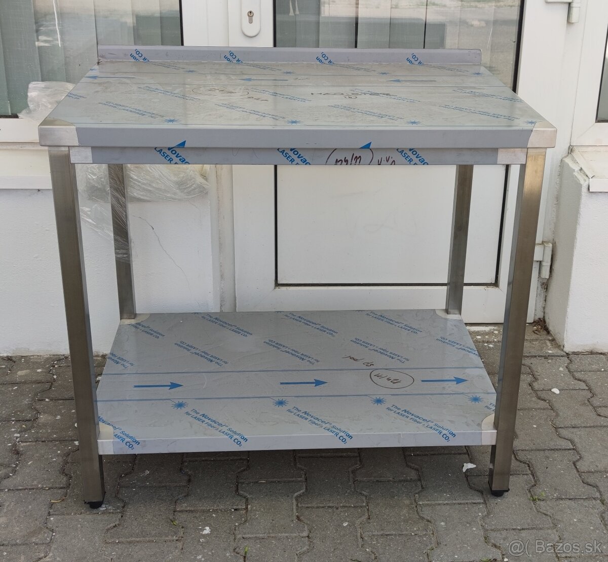 Nerezové pracovné gastro stoly, kuchynský stôl - 6