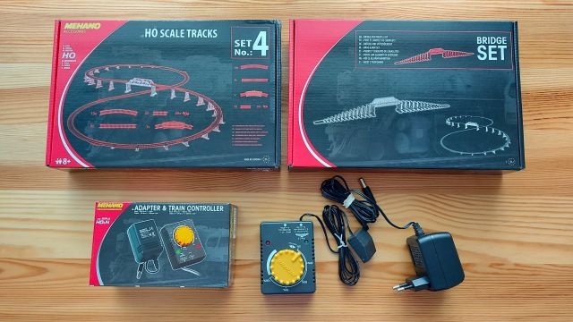 H0 vláčik železničný most set novy - 6