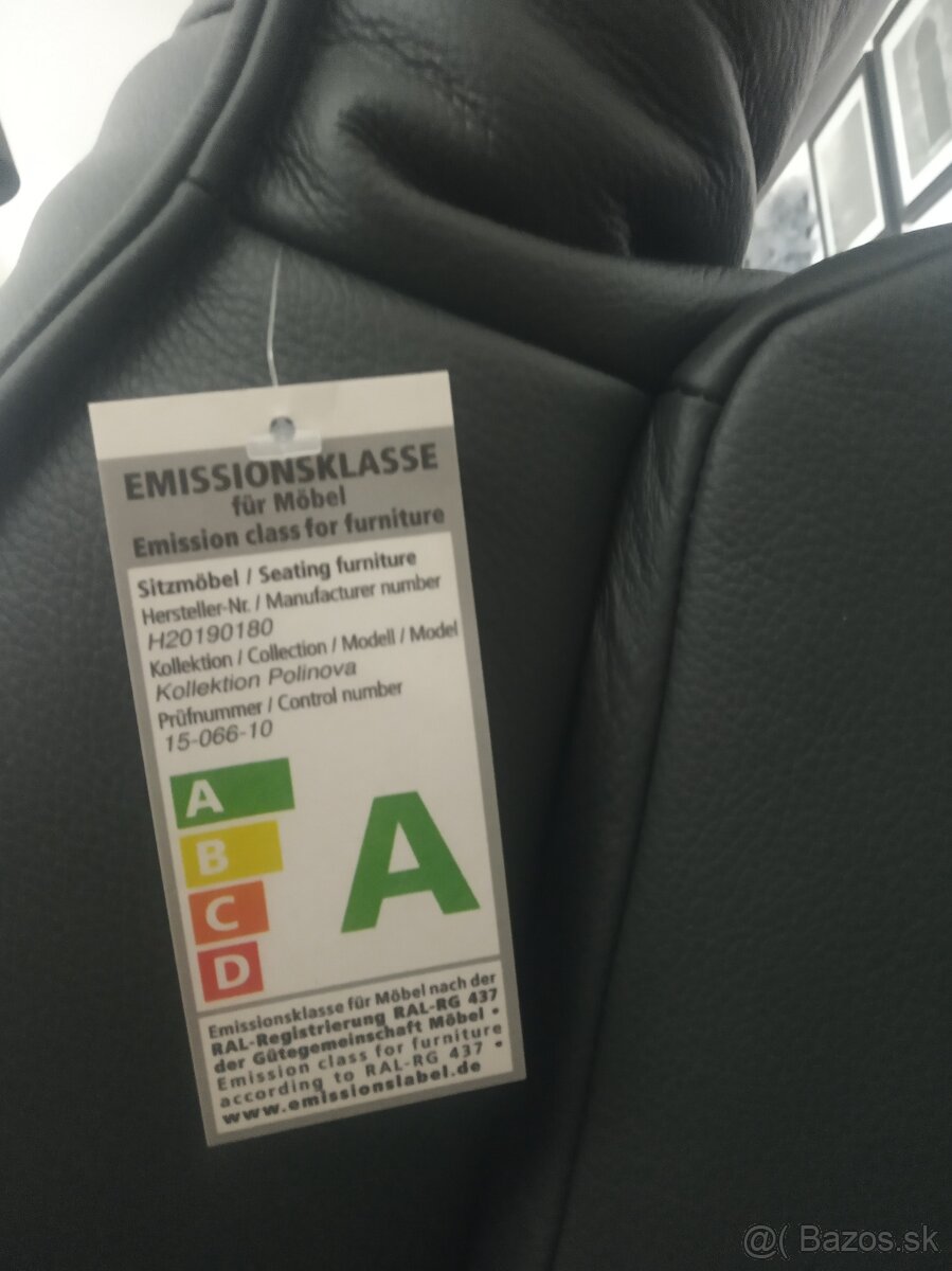 Luxusná celokožená cedacia suprava - 6