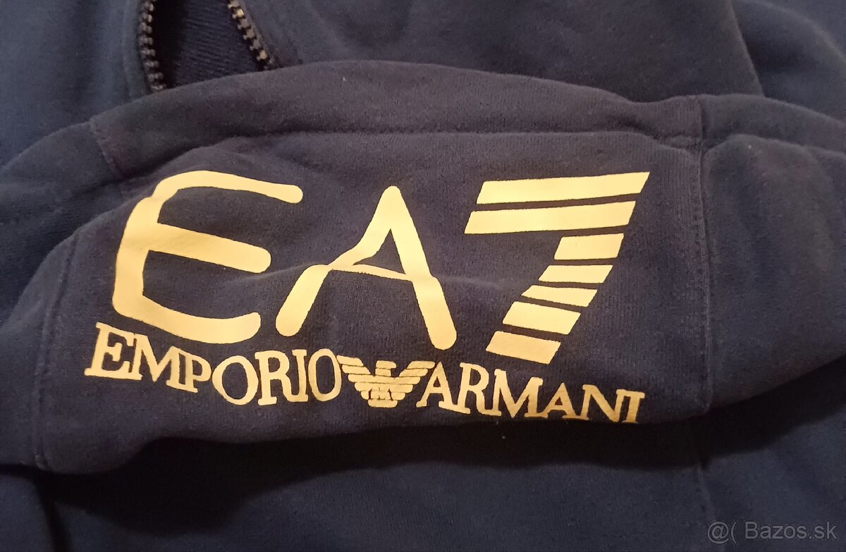 Emporio Armani modrá zips - 6