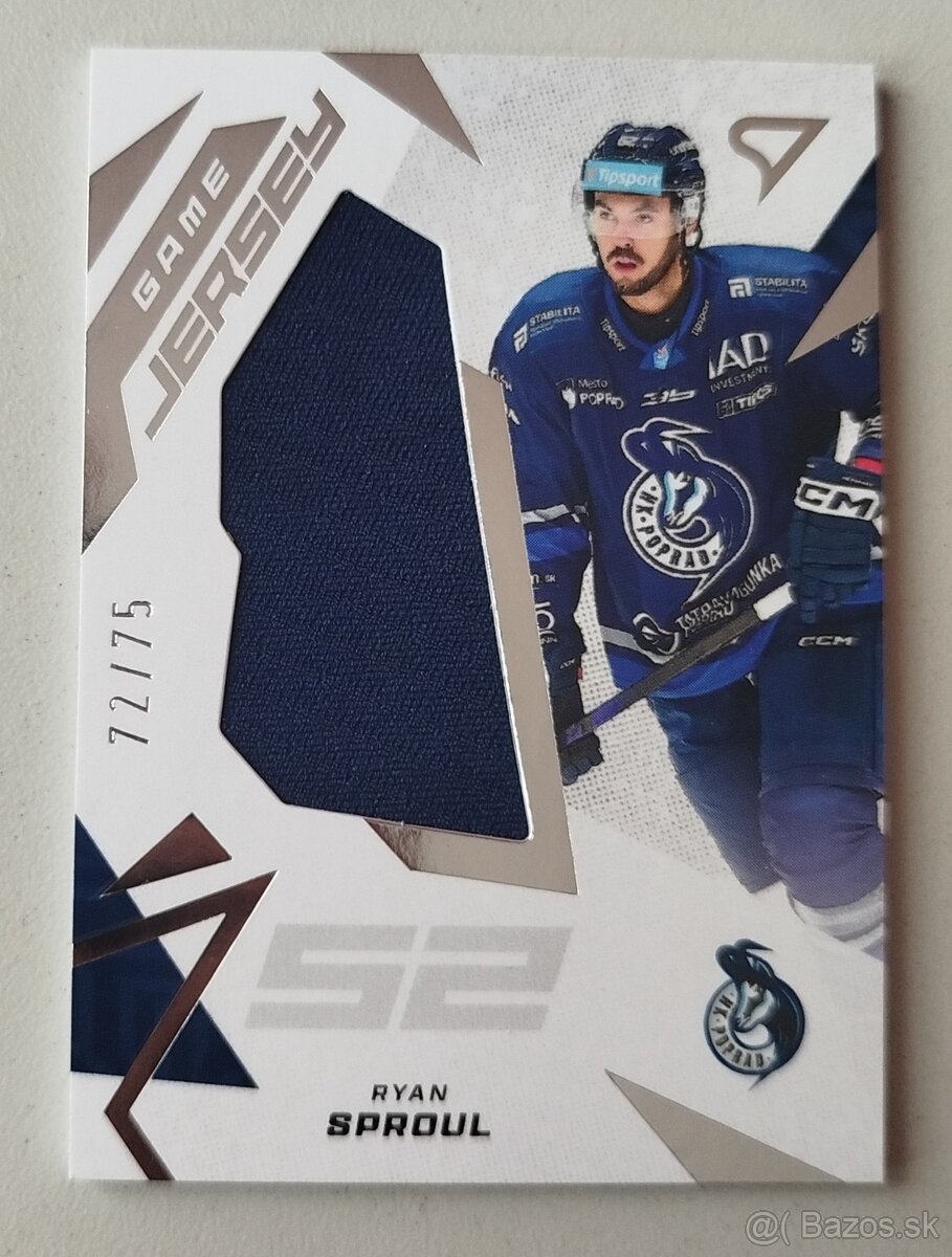 Hokejové kartičky TIPSPORT LIGA 2025/2026 Jersey, podpisy... - 6