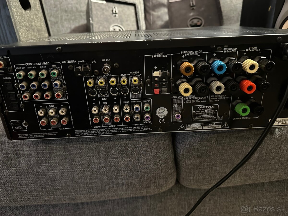Onkyo TX-SR503E - 6