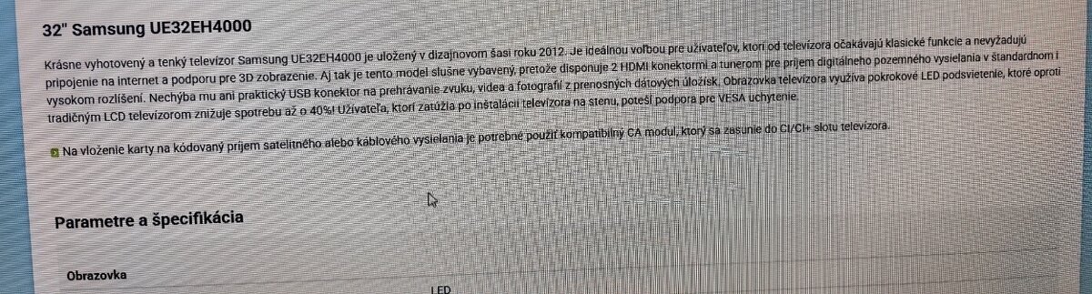 Televizor Samsung UE32EH4000 - 6