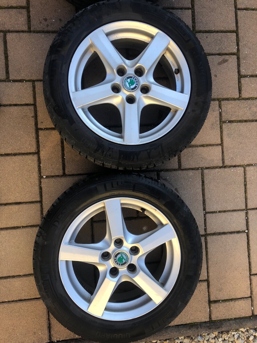 Letné pneuatiky 205/55r16 + elktrony - 6