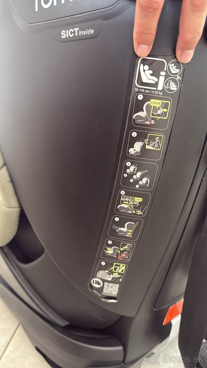 Autosedačka Romer Britax, do 22 kg - 6