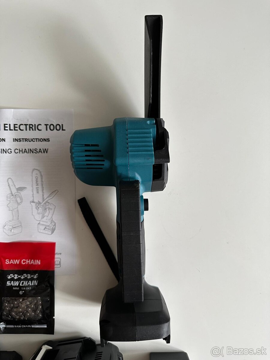 Mini aku retazova pila Brushless motor 6/8” (Makita baterky) - 6