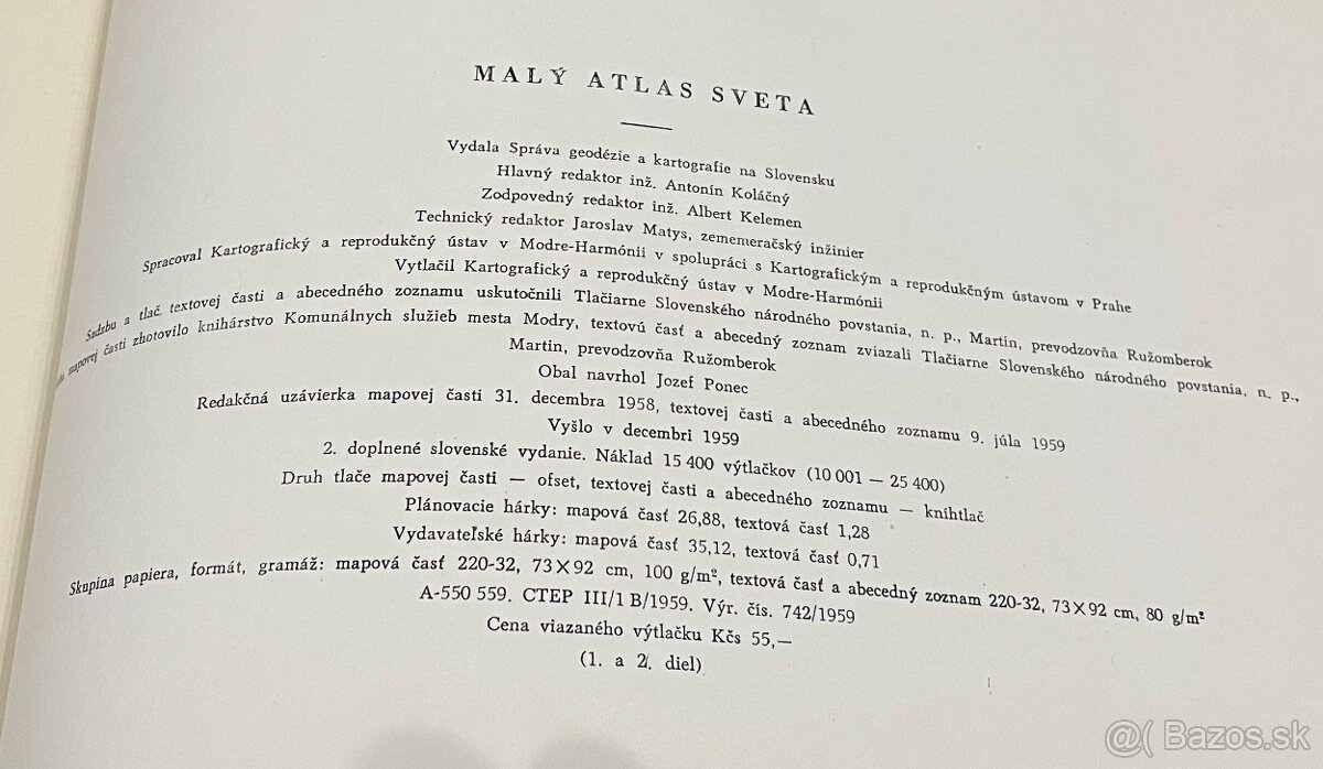 Atlasy, knihy - socializmus - 6