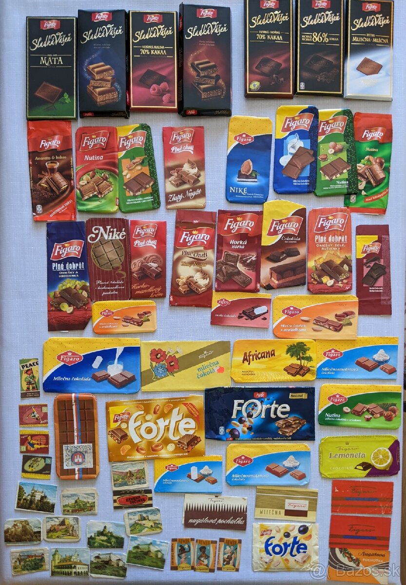 Obaly čokolád - 6