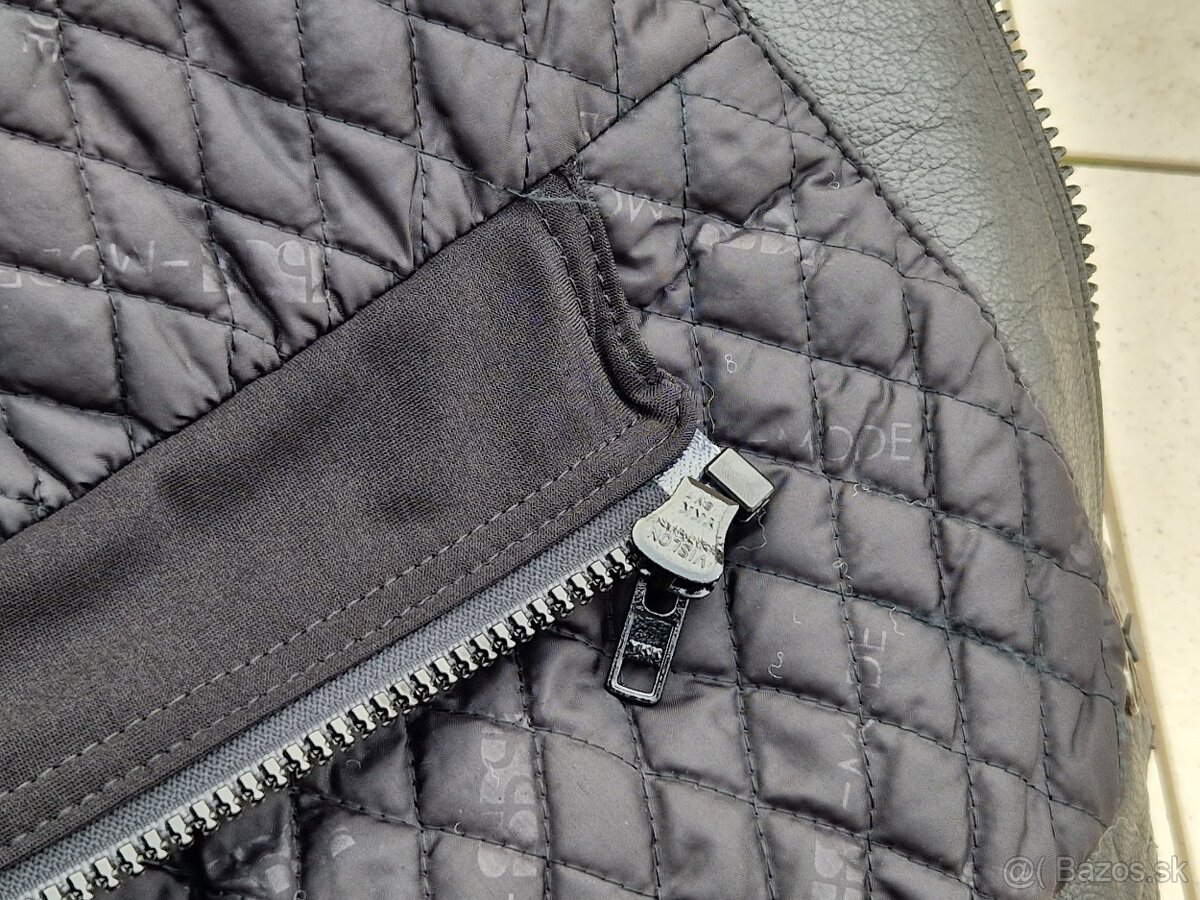 Pánská kožená moto bunda iXS velikost 66 (3XL) - 6