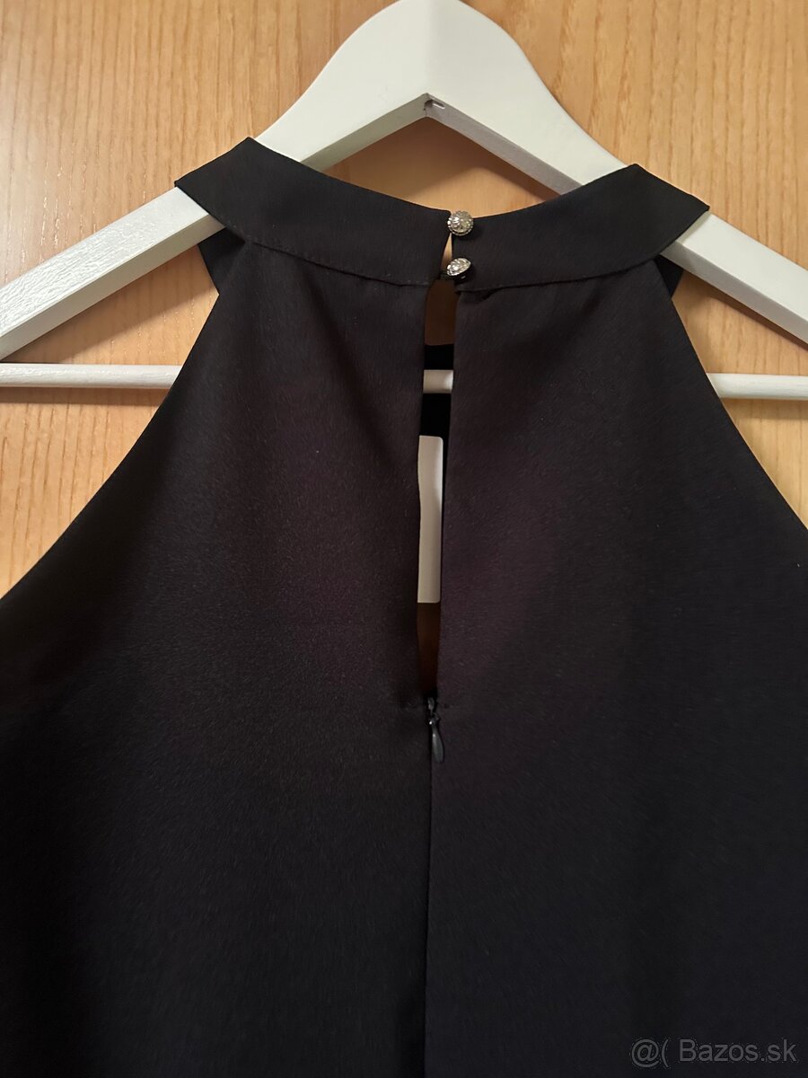 Spoločenské šaty čierne Bicotone veľ L - 6