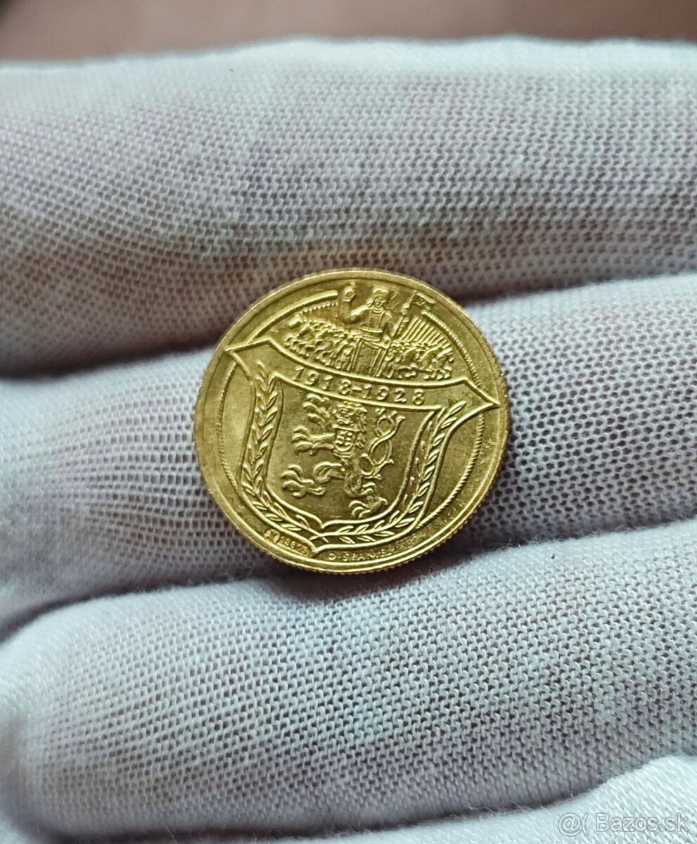 2 dukat 1928. Jsem ražen z českého kovu - 6