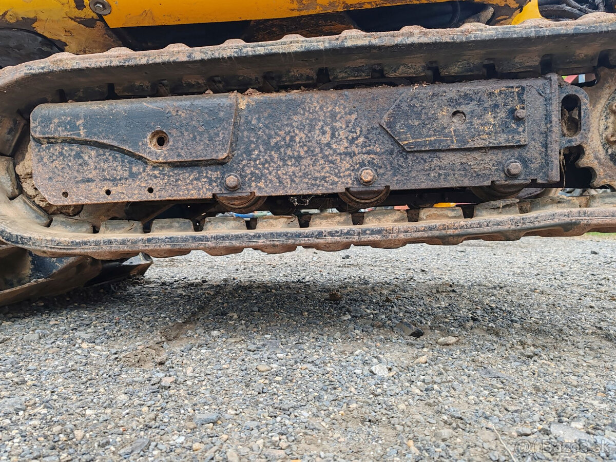 pásový mini bagr JCB 8014, 3x lopata 215 000Kč + DPH - 6