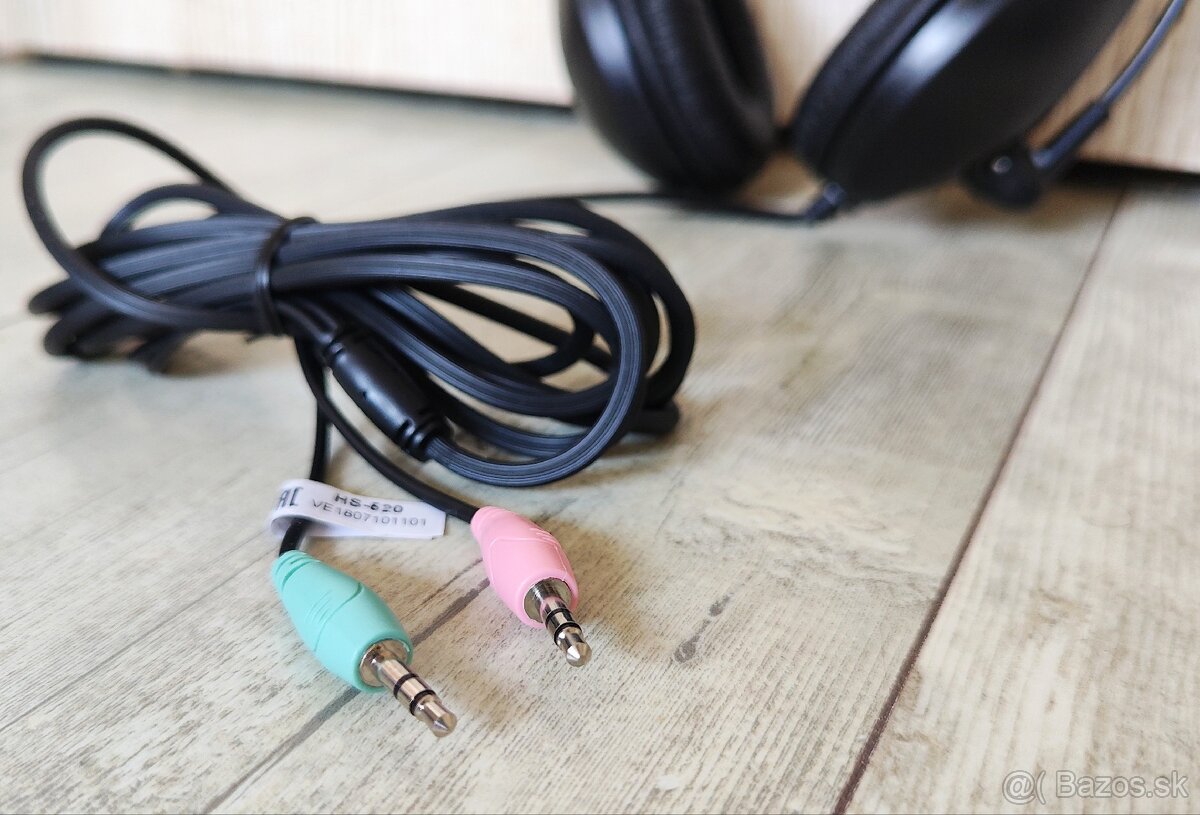 Genius HS520 herné slúchadlá + darček 2 Female to 1 Male - 6