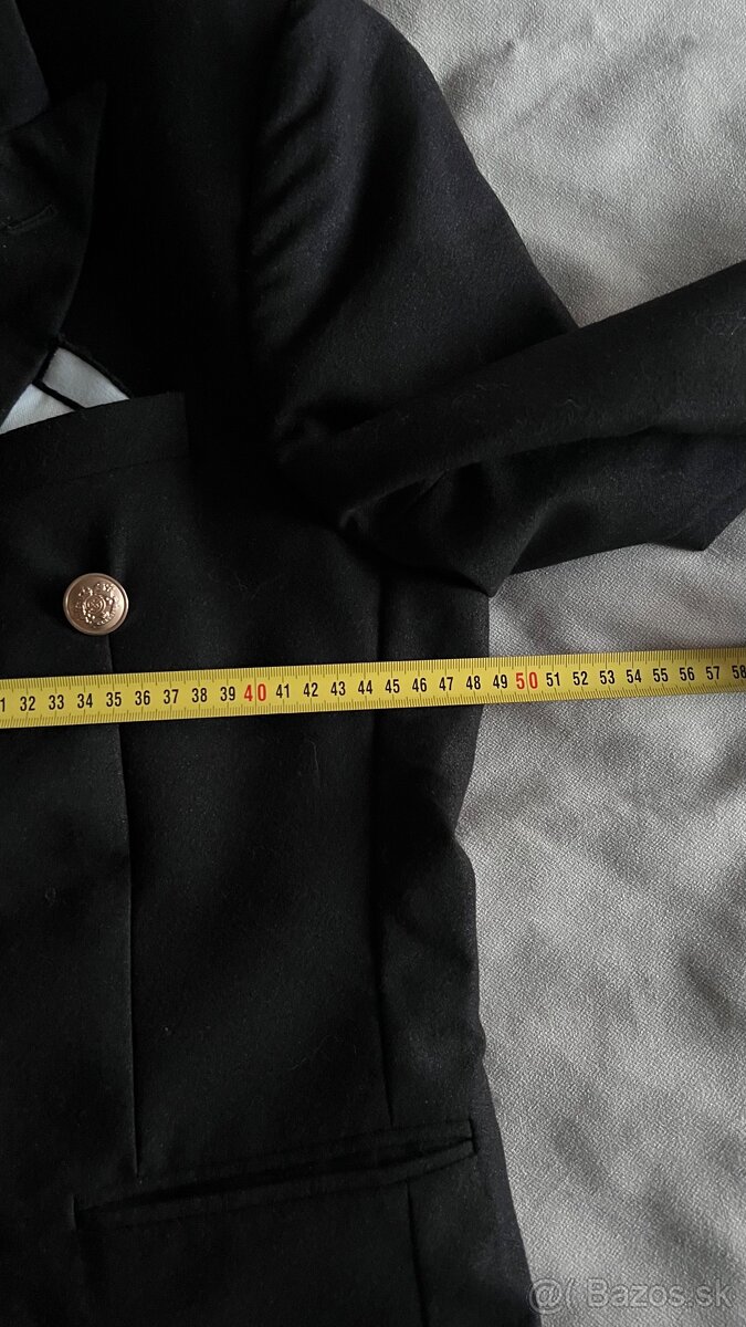 Dvojradove cierne sako - 6